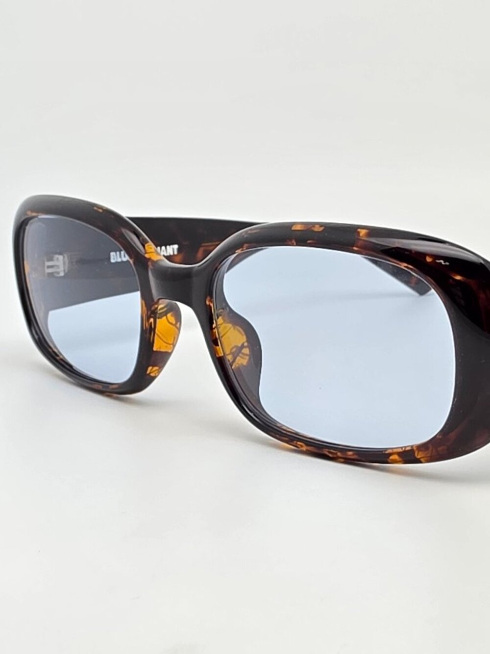 Blue Elephant Danna Blue Tint Tortoise Frame Light Blue Lens Sunglasses 55mm